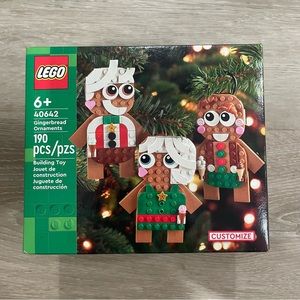 LEGO 40642 Gingerbread Ornaments. In Hand, Ready To Ship!